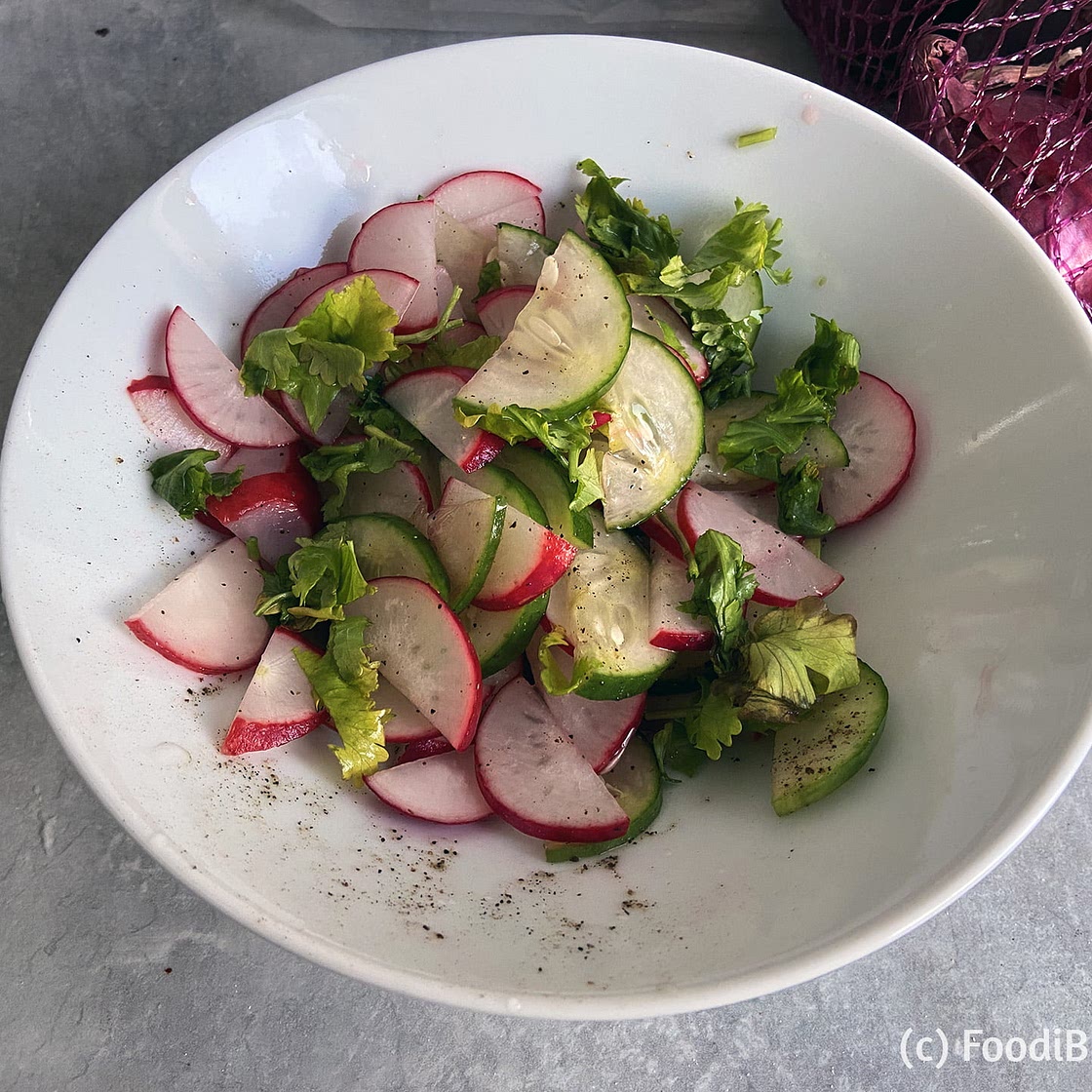 Cucumber and Radish Salad