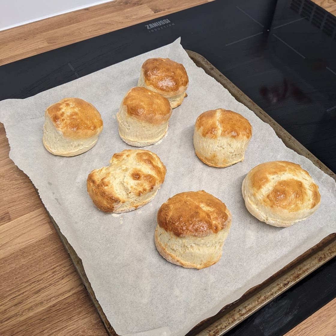 Classic scones with jam & clotted cream