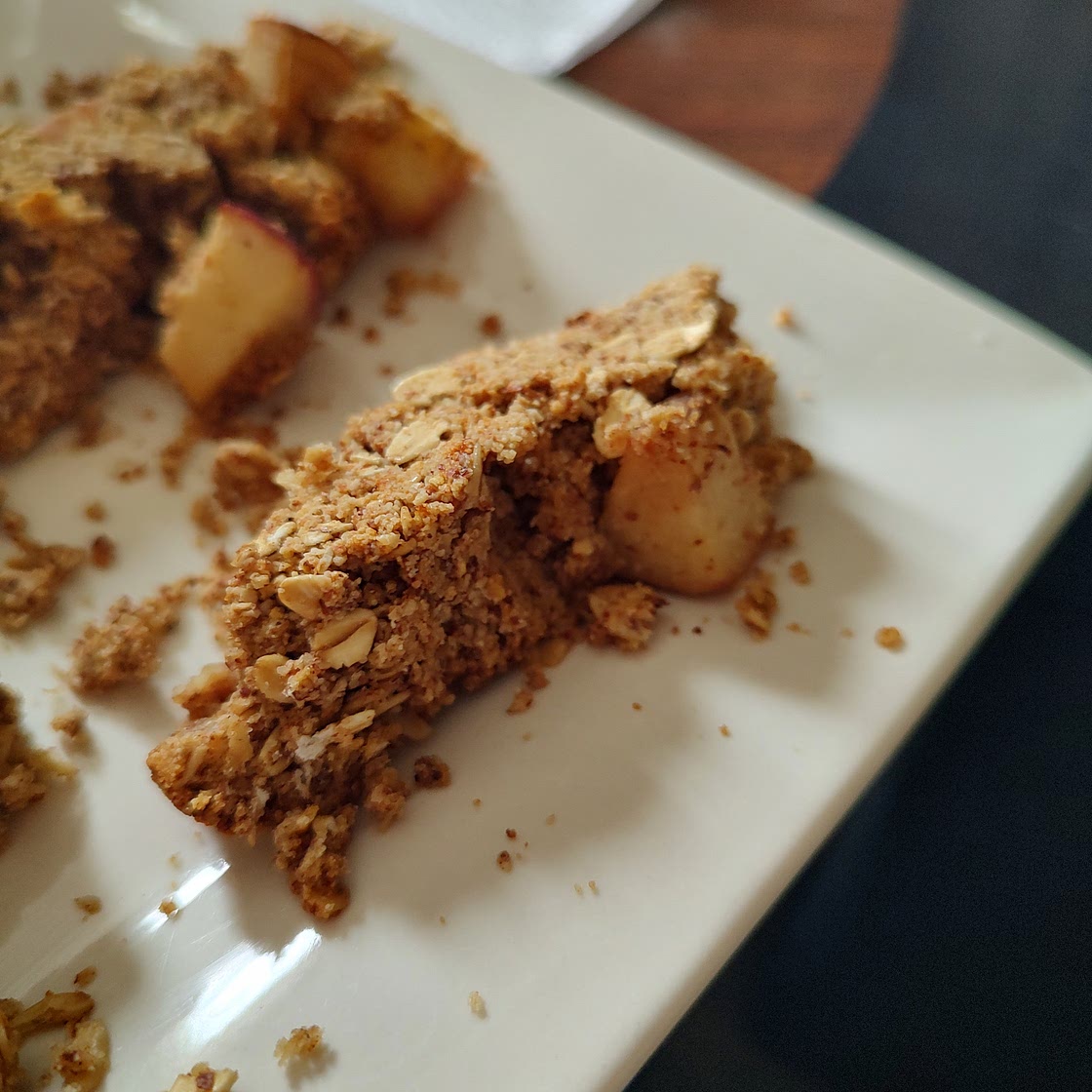 Chewy Cinnamon-apple Breakfast Bars