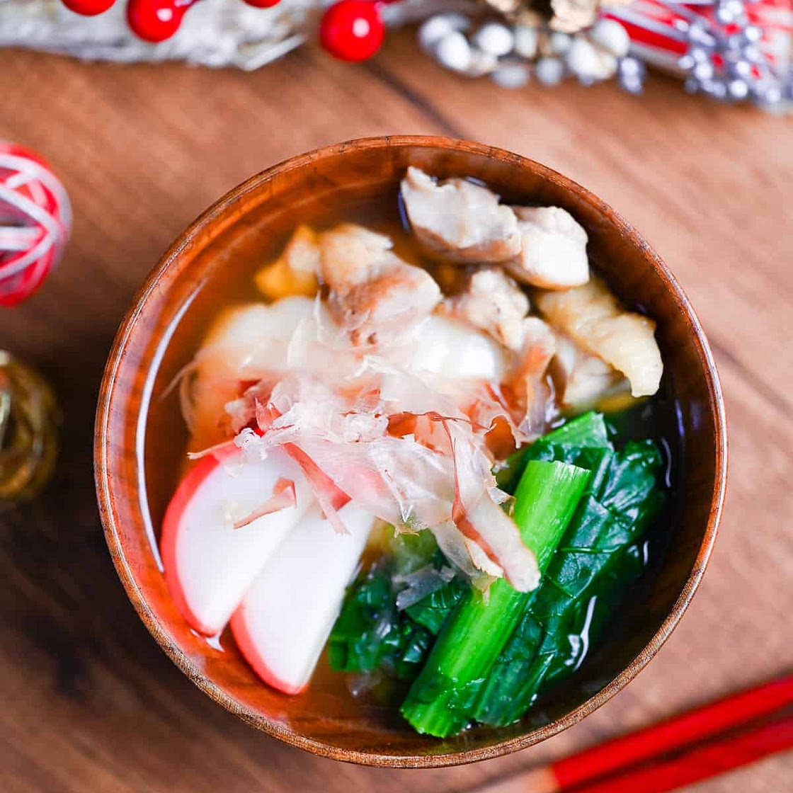 How to Make Authentic Nagoya Ozoni [Japanese New Year's Mochi Soup] | Sudachi