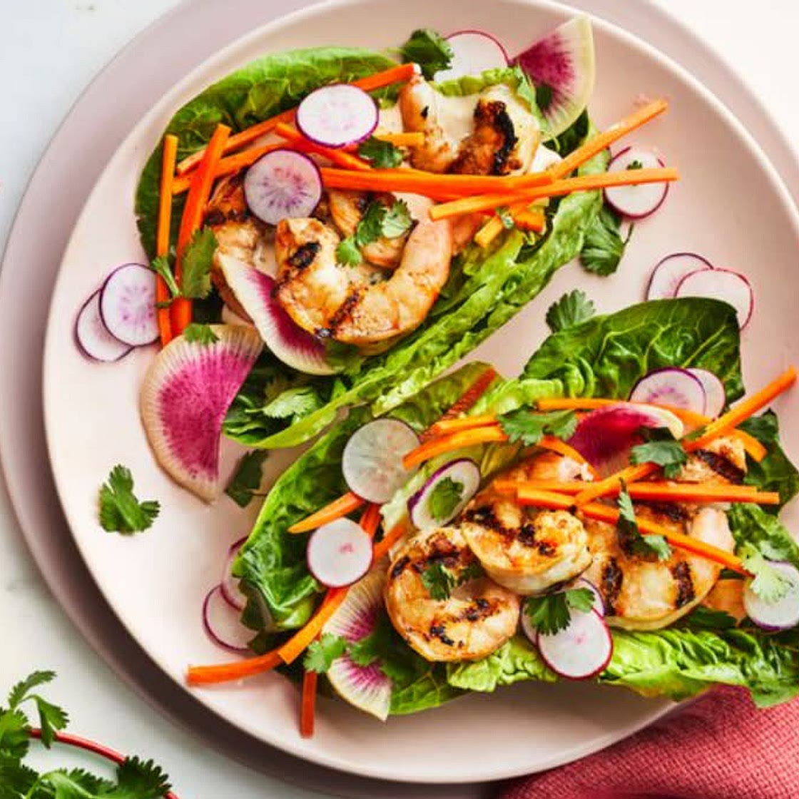 Shrimp Lettuce Wrap
