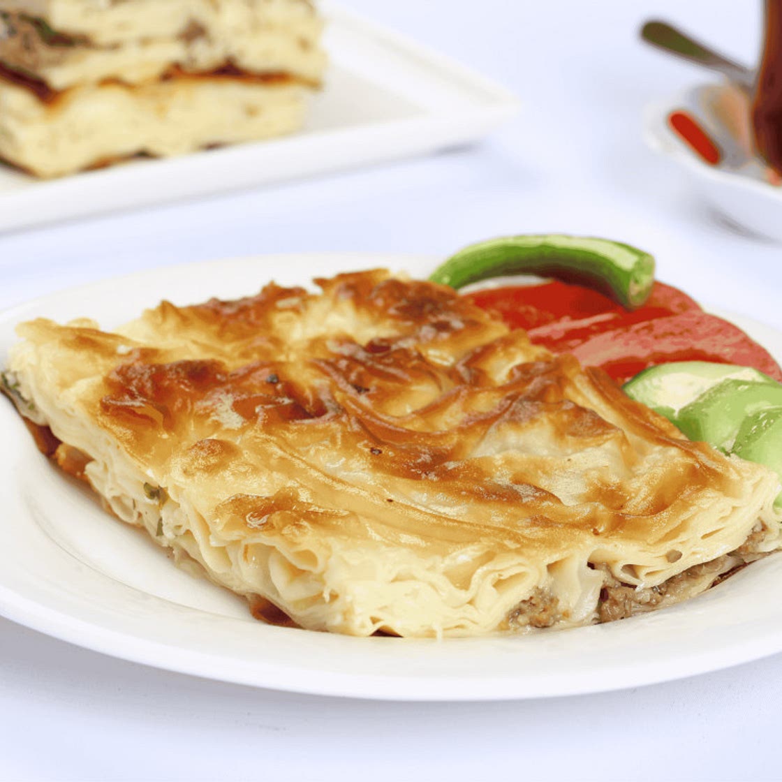 Turkish Layered Pastry with Cheese