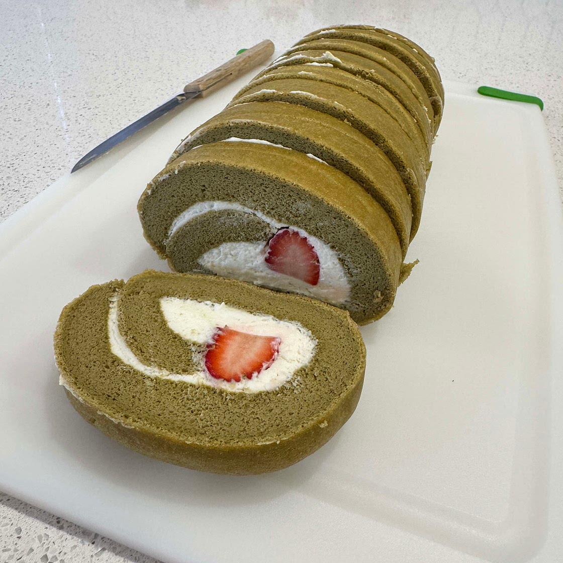 Mocha Swiss Roll