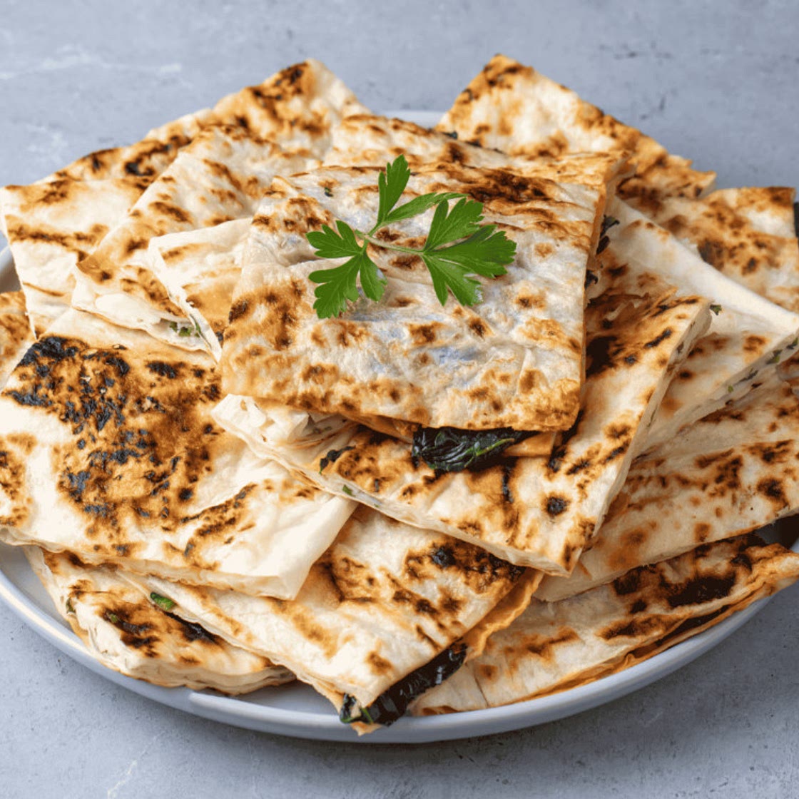 Turkish Stuffed Flatbread
