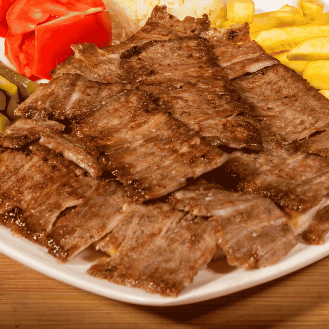 Turkish Spit Roasted Lamb Kebab