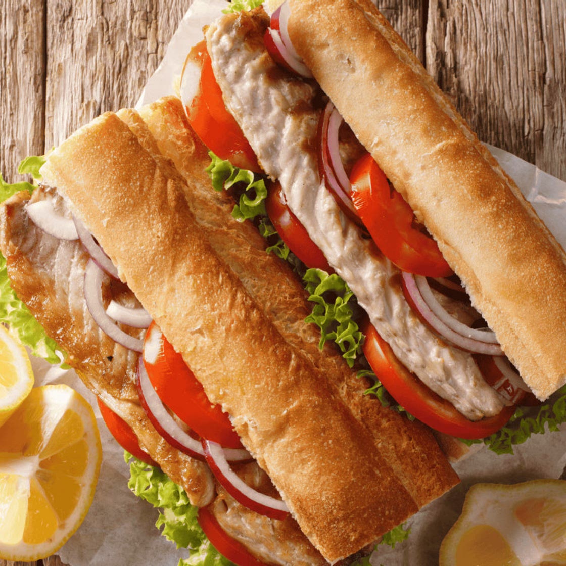 Turkish Fish Sandwich