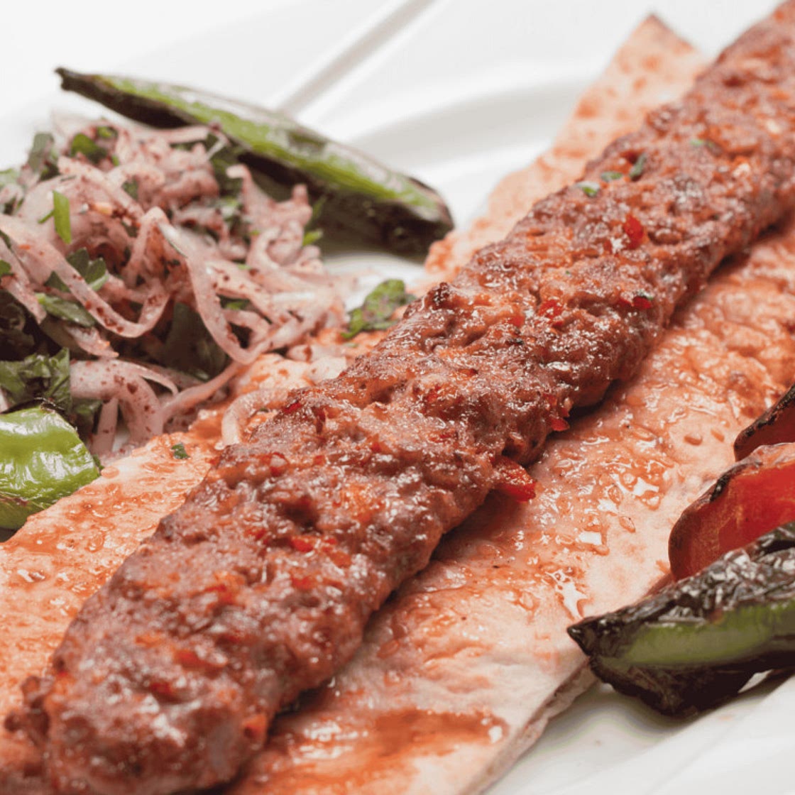 Turkish Spicy Ground Meat Kebab