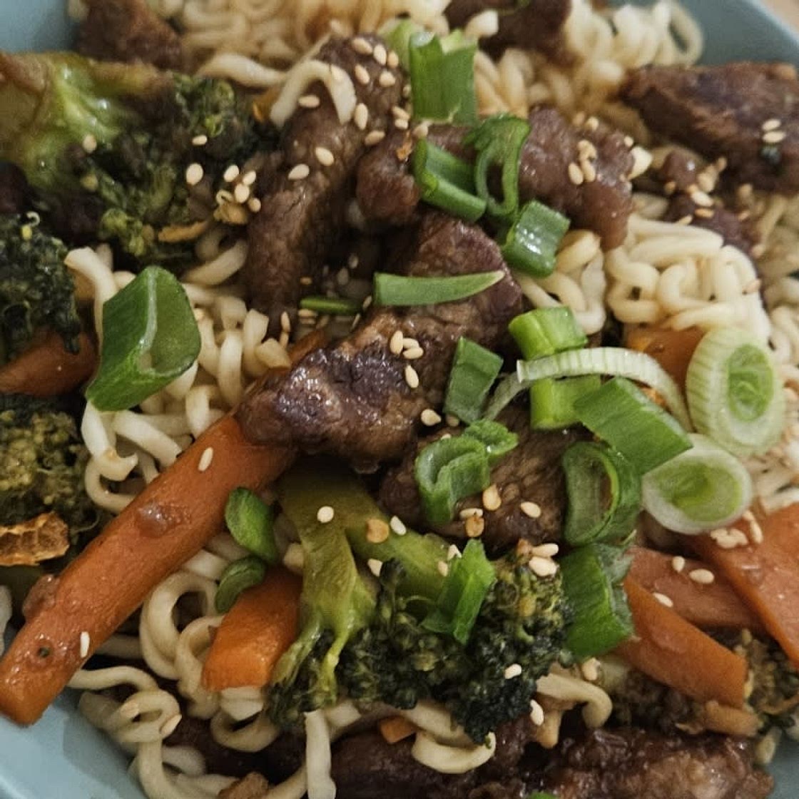 Mongolian Beef Ramen