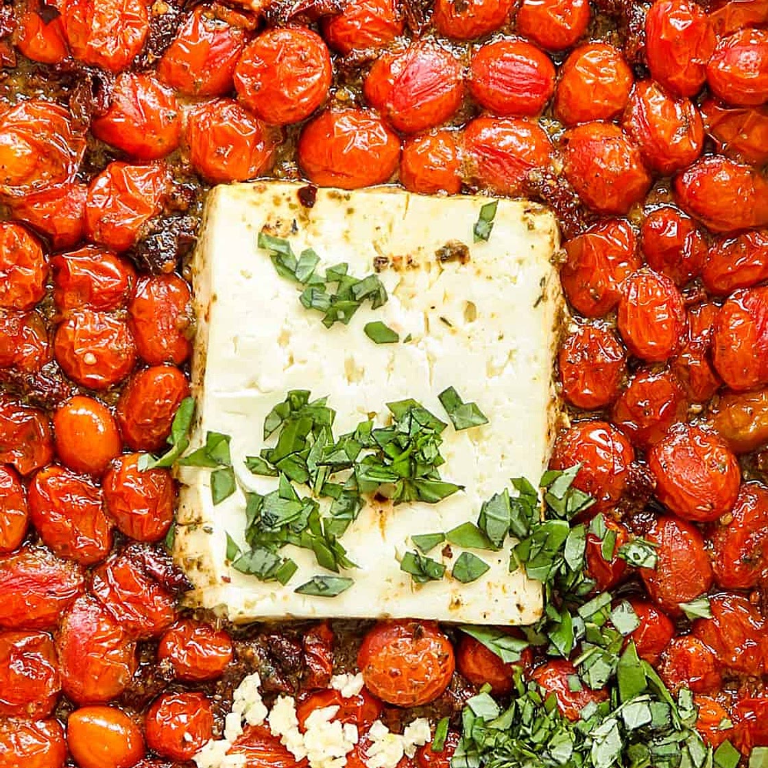 Baked feta Pasta
