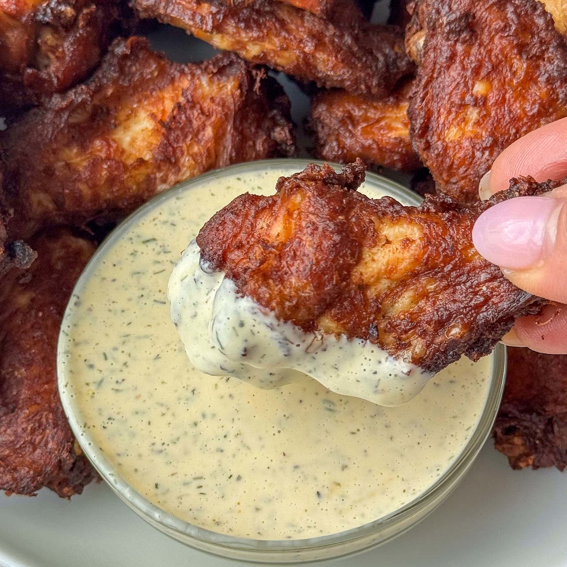 Crispy Garlicky And Delicious Fried Wings 