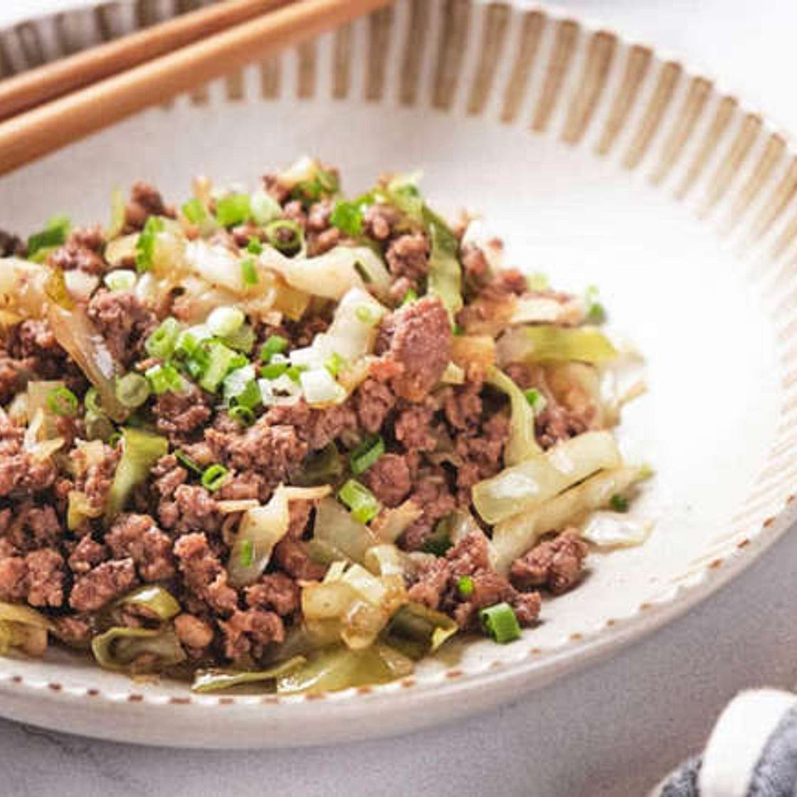 Beef & Cabbage Stir Fry