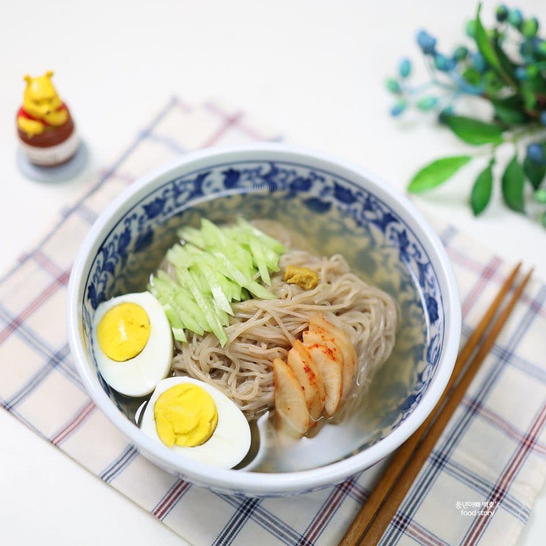 풀무원 냉면육수 물냉면 만드는법 만들기 면 삶기 삶는시간