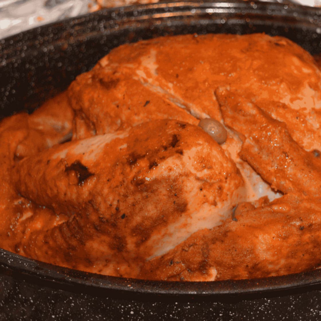 Roast Turkey With Sofrito Sauce