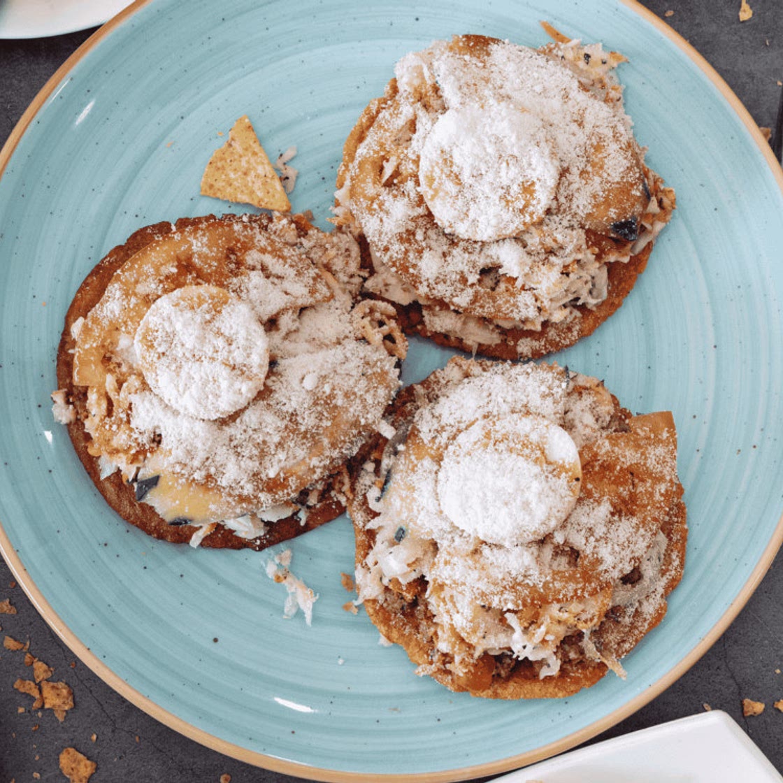 Salvadoran Flat Tostadas