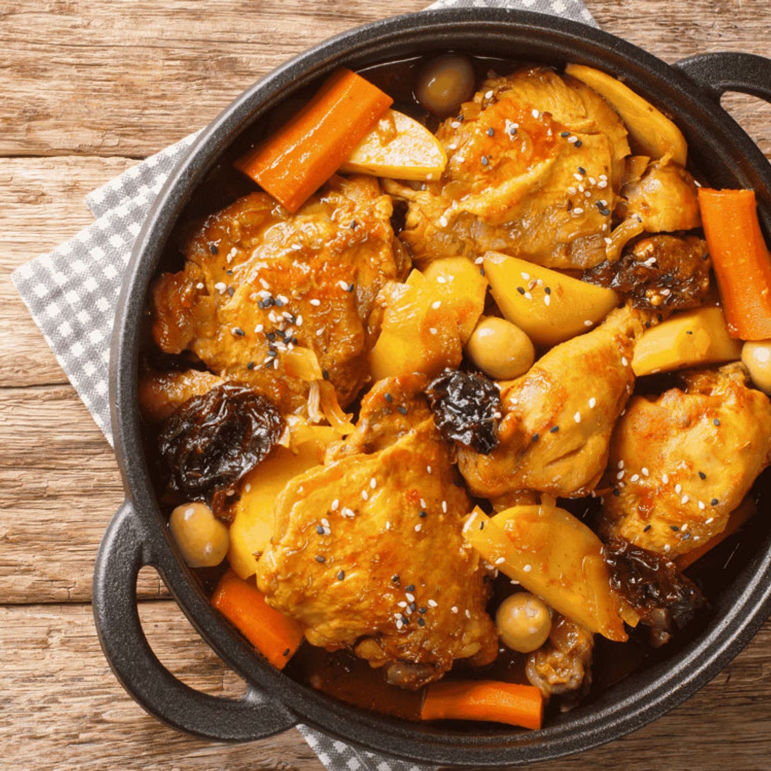 Salvadoran Sweet Chicken Stew