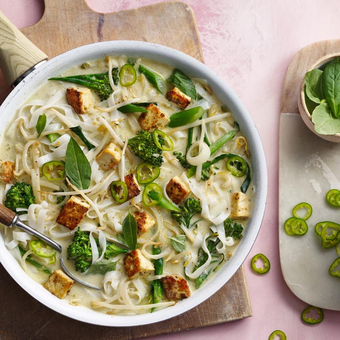 Vegan Thai green curry