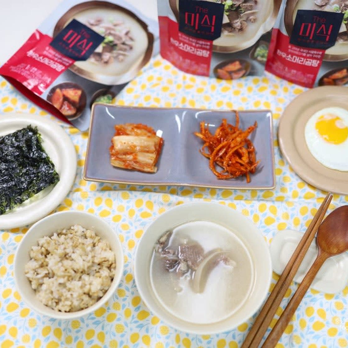 더미식 소머리곰탕 간편 조리와 휴대 편한 상온 국물요리