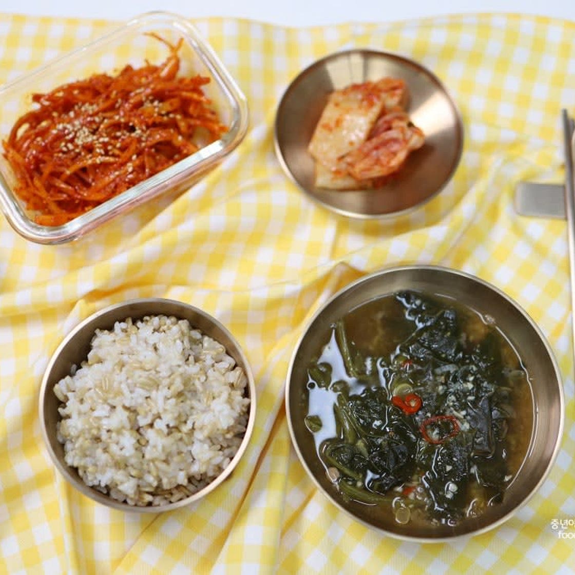 현미귀리밥 재료 및 조리법