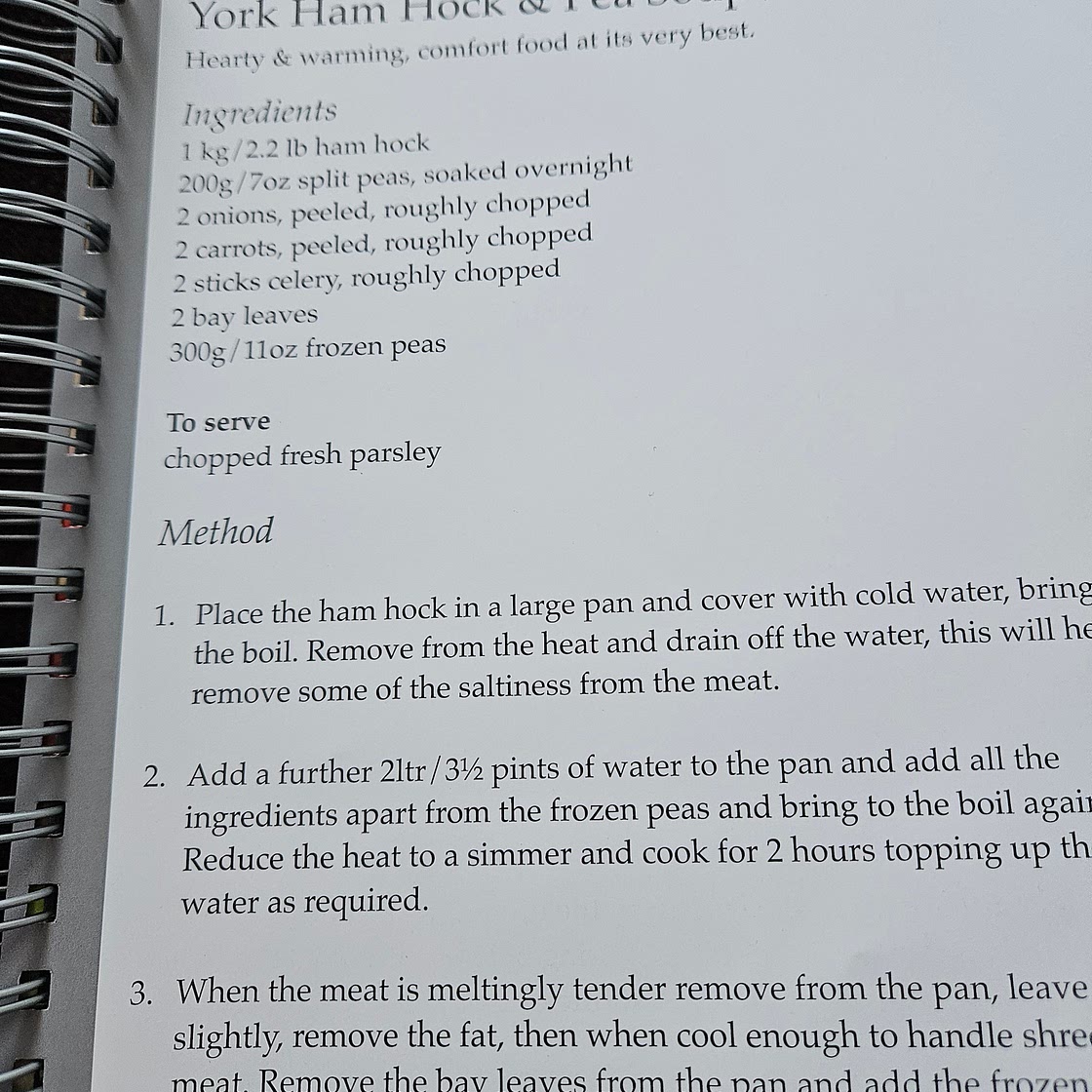 York Ham Hock and Pea Soup