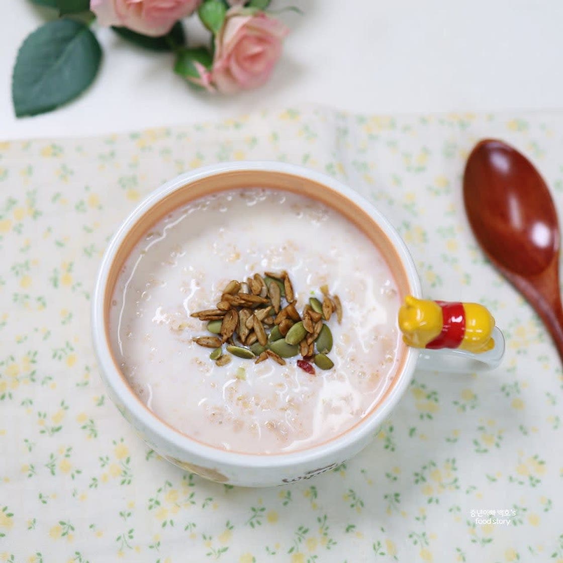 간단 아침식사대용 메뉴 오트밀 포리지 죽 맛있게 먹는법