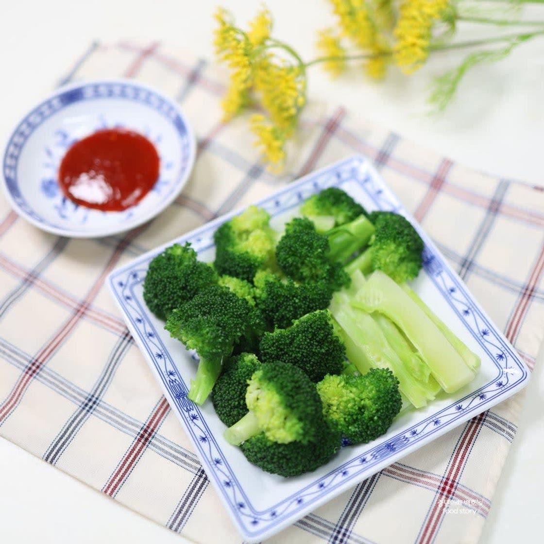 브로콜리 데치기 손질 요리 브로콜리 세척 식초 씻는법