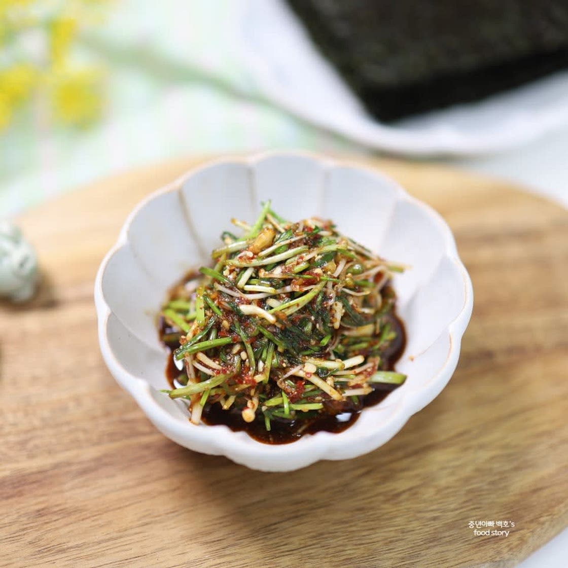 백종원 달래양념장 만들기 손질법 향긋한 달래간장