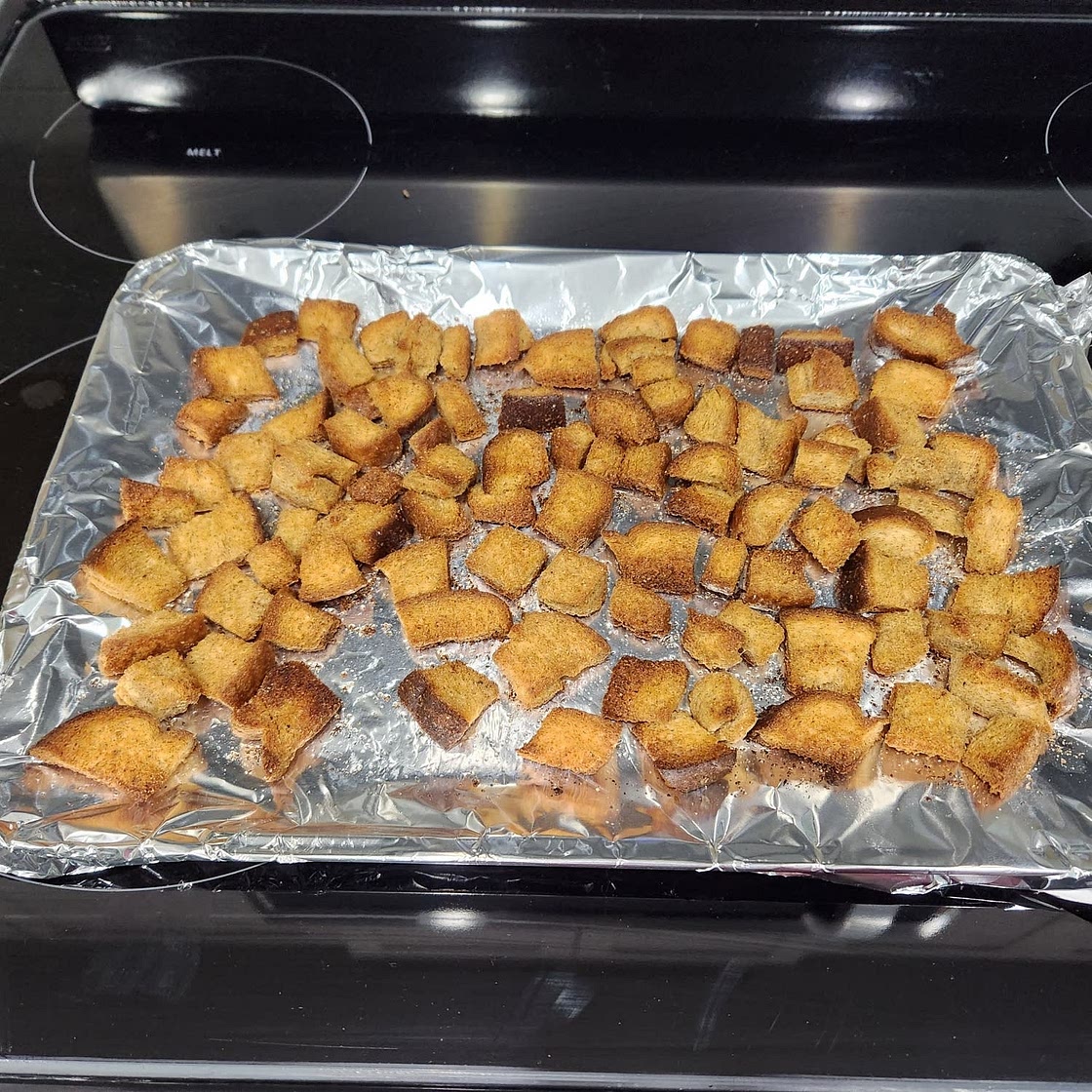 Baked Croutons