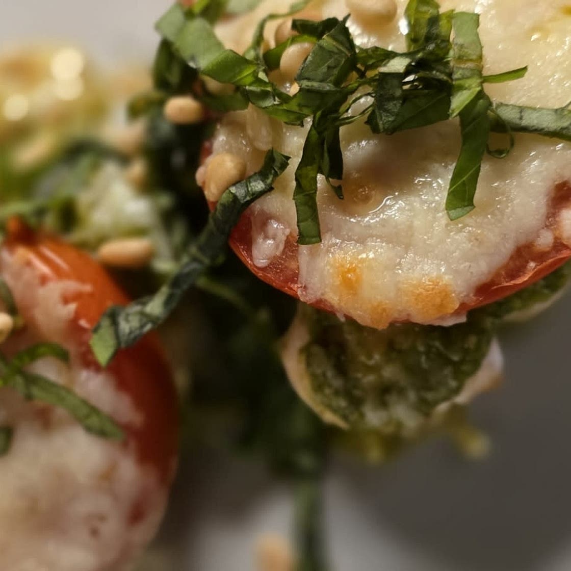 Pesto Chicken Bake