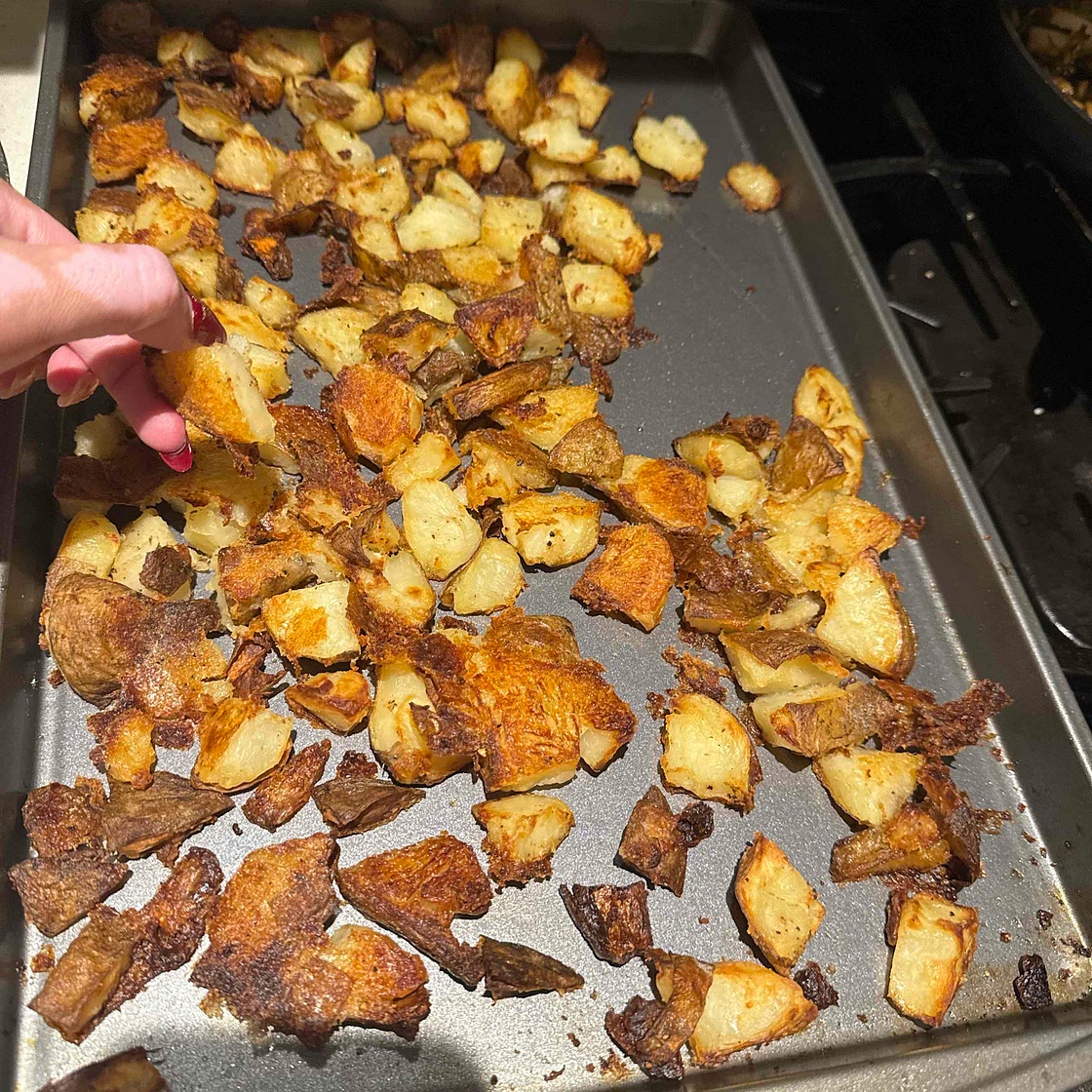 Crispy Soy and Ginger Roast Potatoes