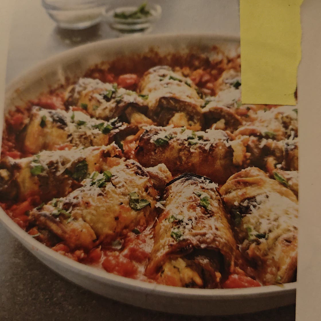 p270 Eggplant Involtini