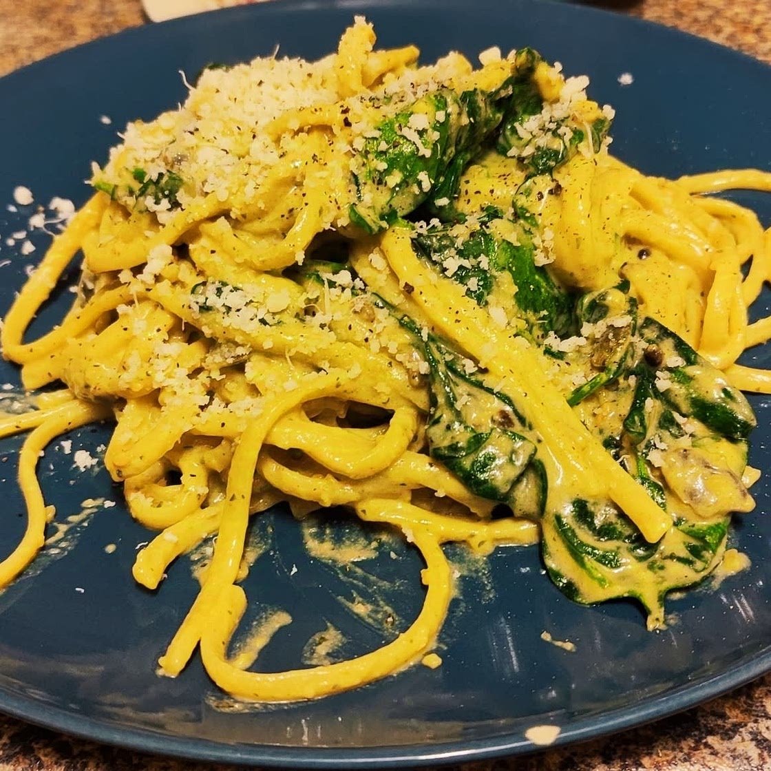 Easy Vegan Cacio e Pepe (Cheese and Pepper)