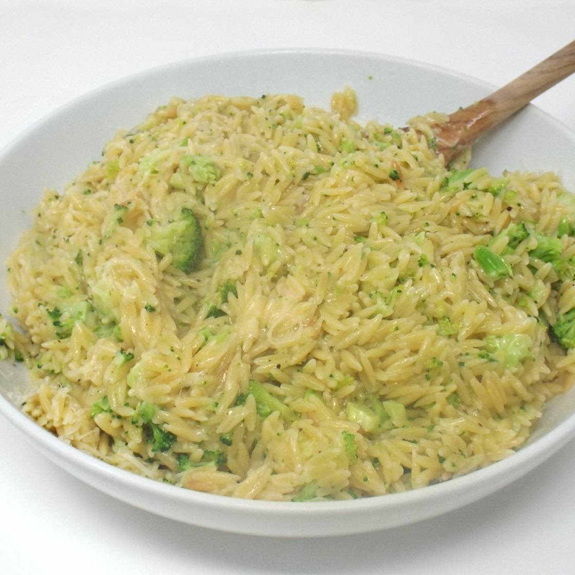 Broccoli and Parmesan Orzo