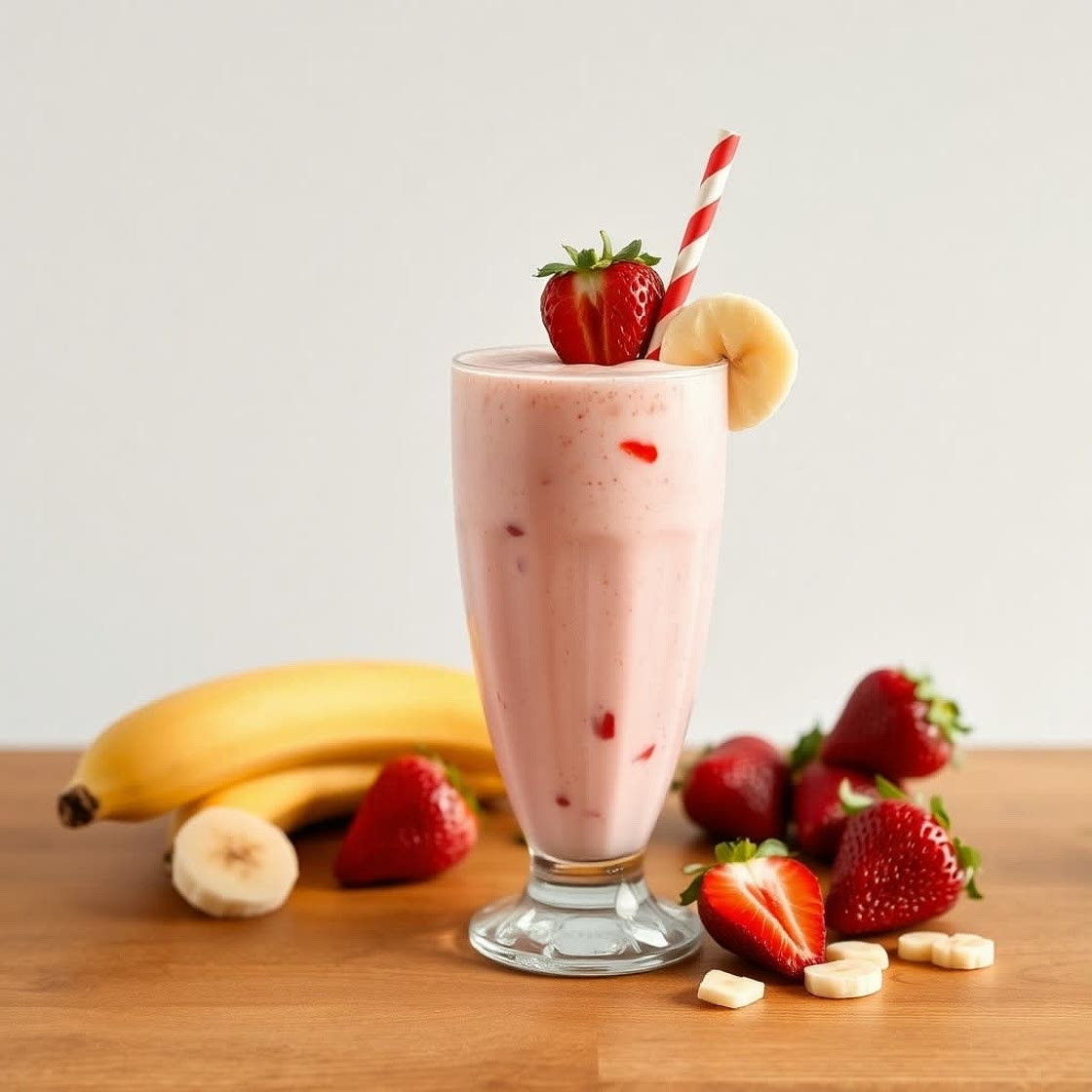 Strawberry and banana smoothie