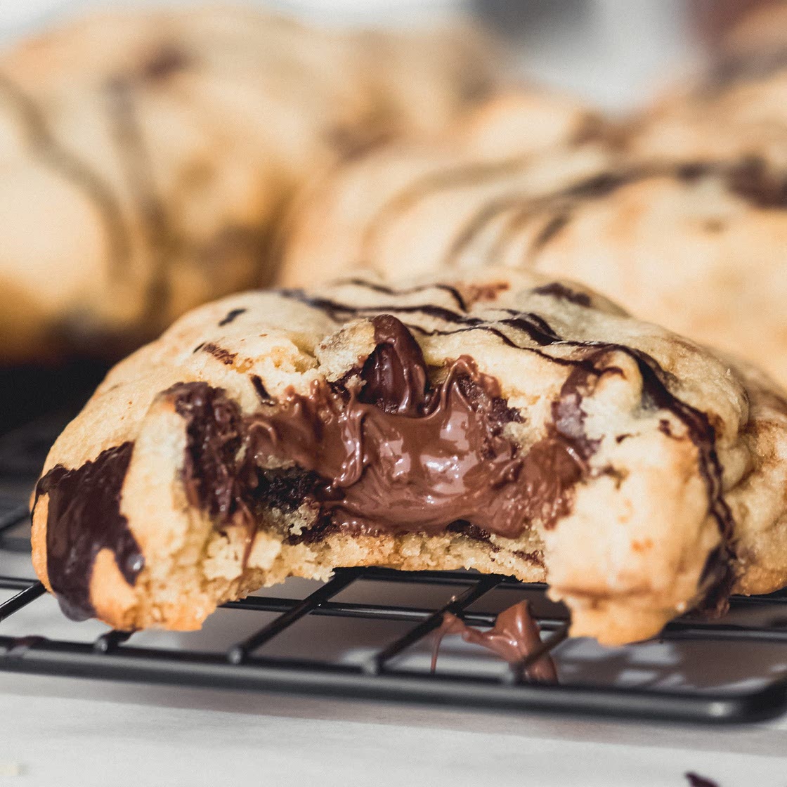 Galletas de crema de cacao