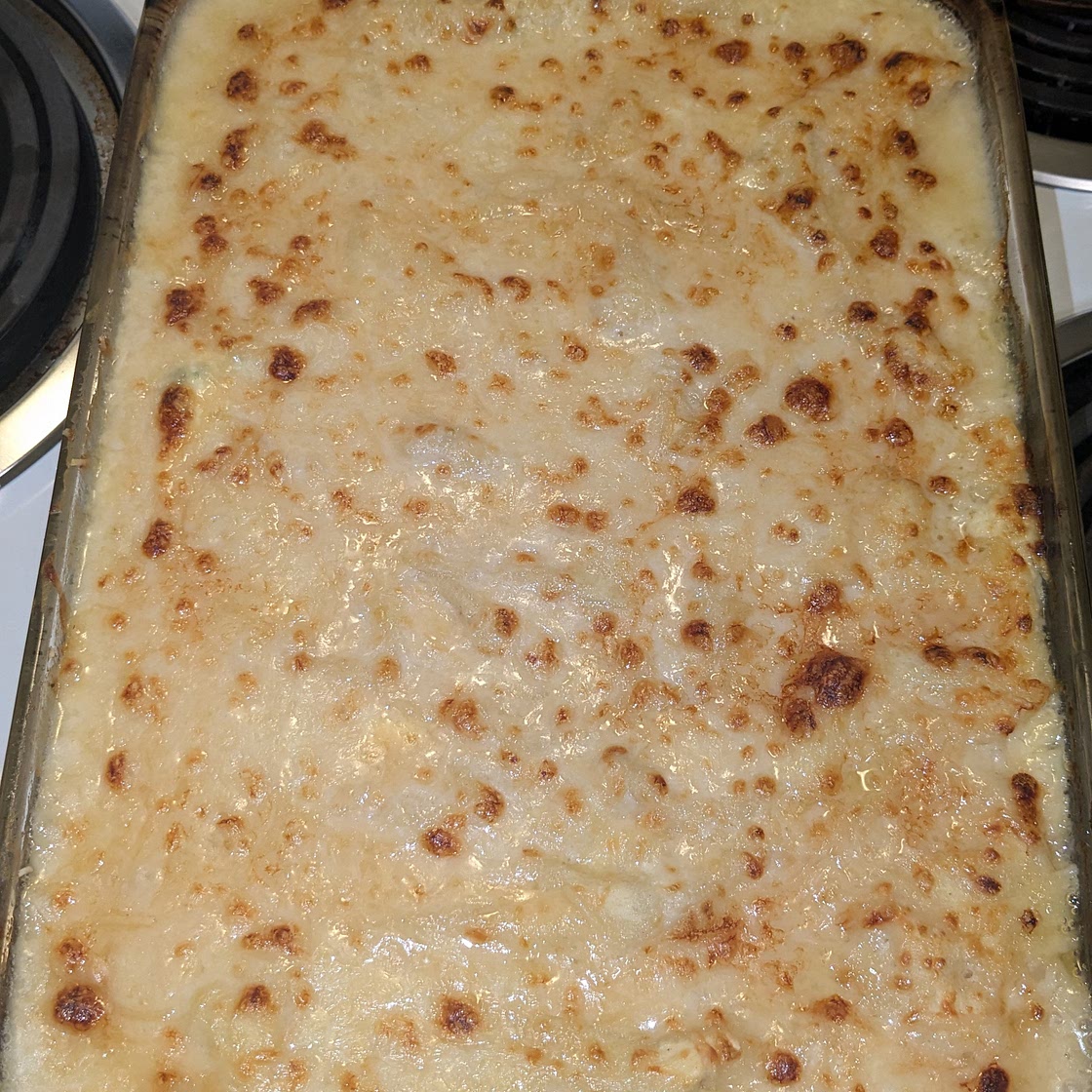 Cheese lasanga
