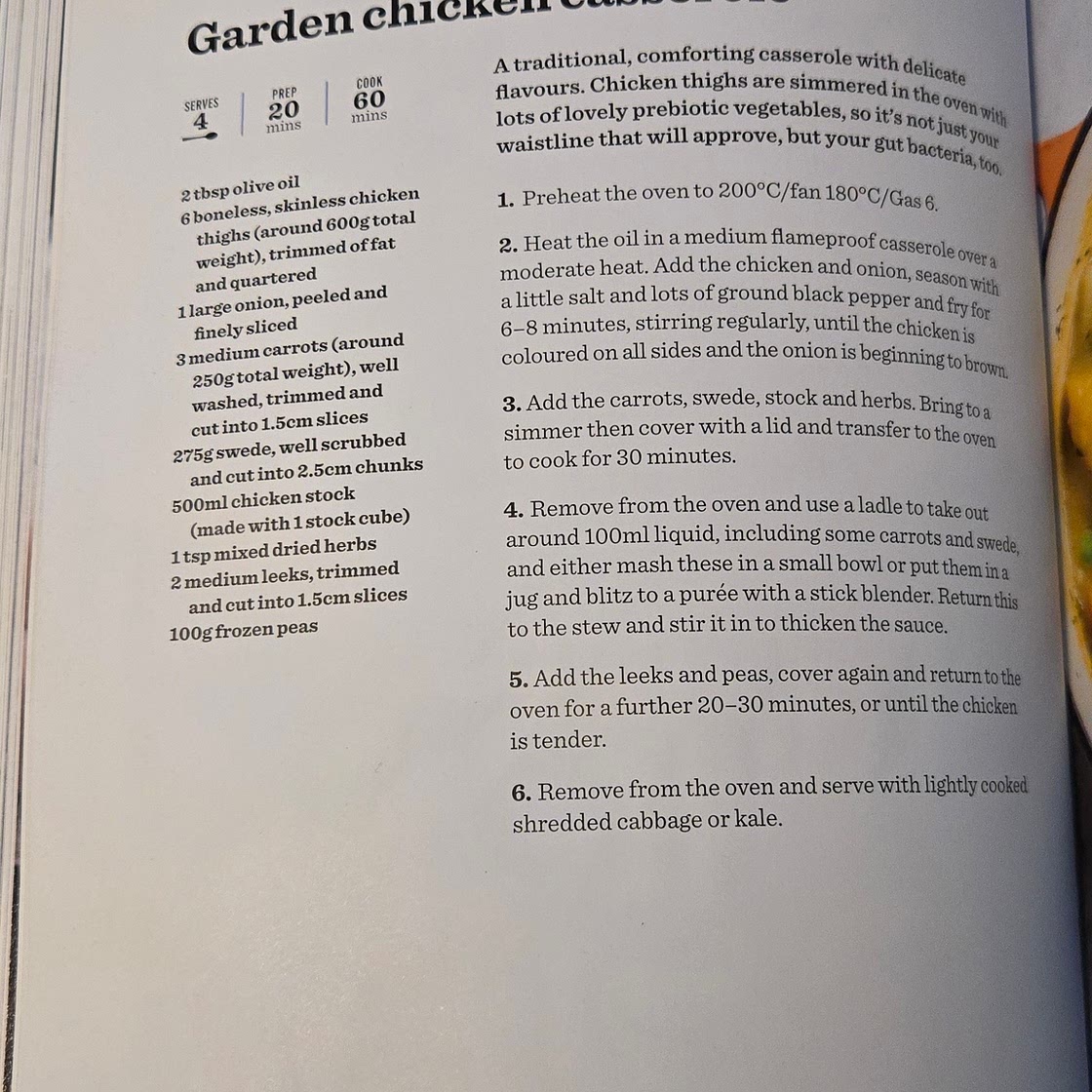 Garden Chicken Casserole