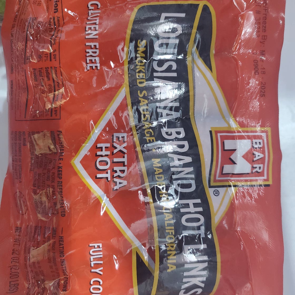Louisiana Brand Hot Links