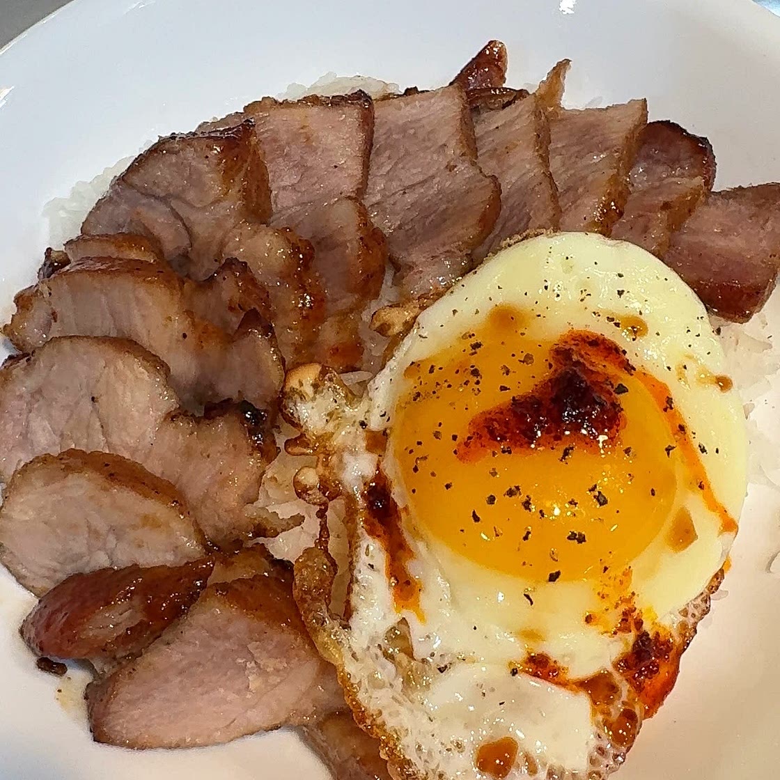 Marinated pork shoulder