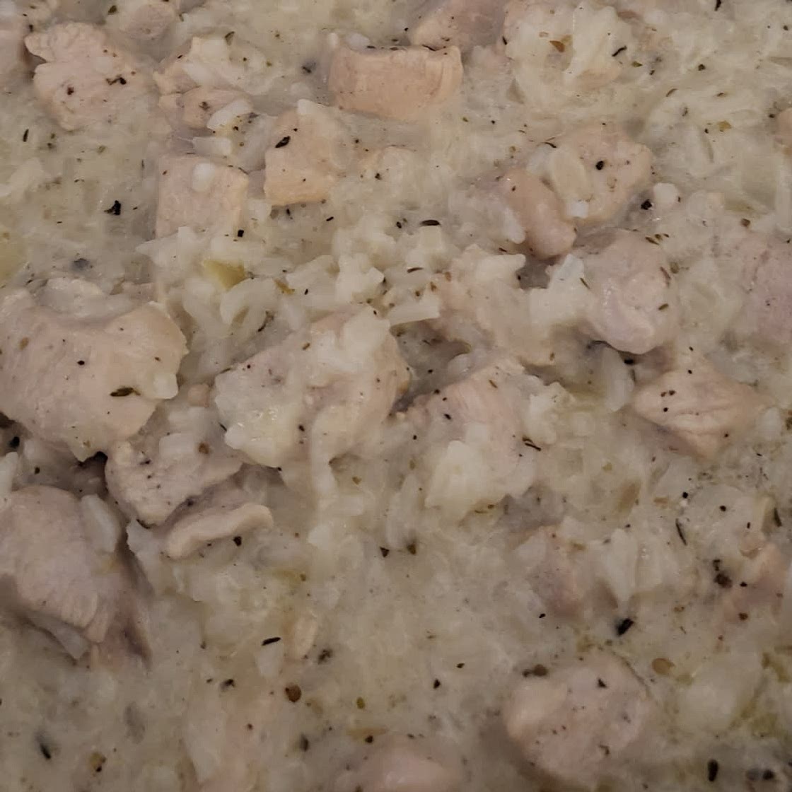 Creamy Parmesan One Pot Chicken and Rice