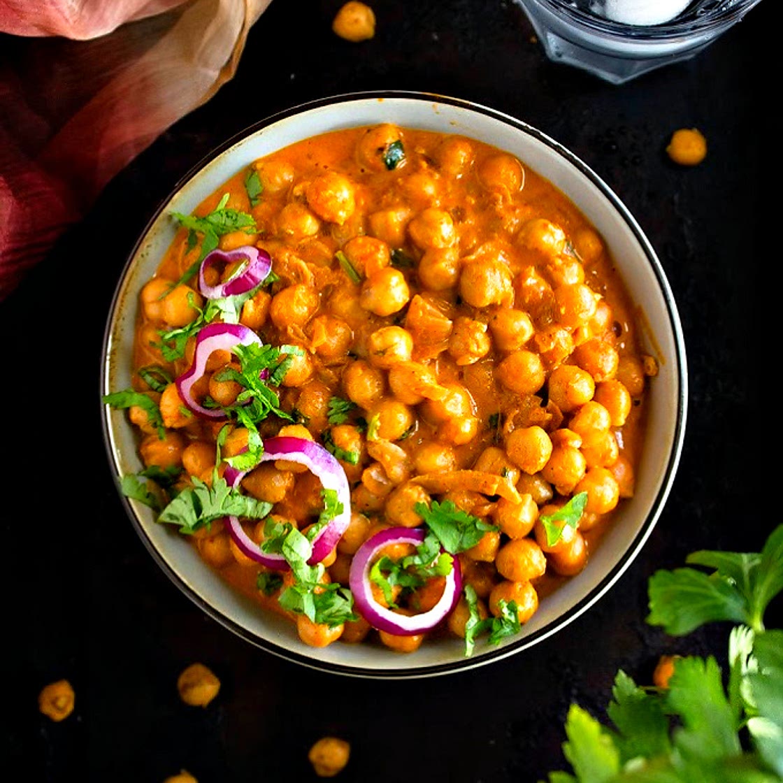 Indian Butter Chickpeas | Video