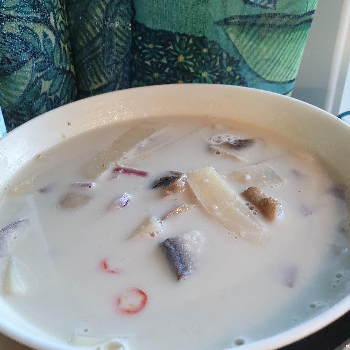 Bamboo and Coconut soup