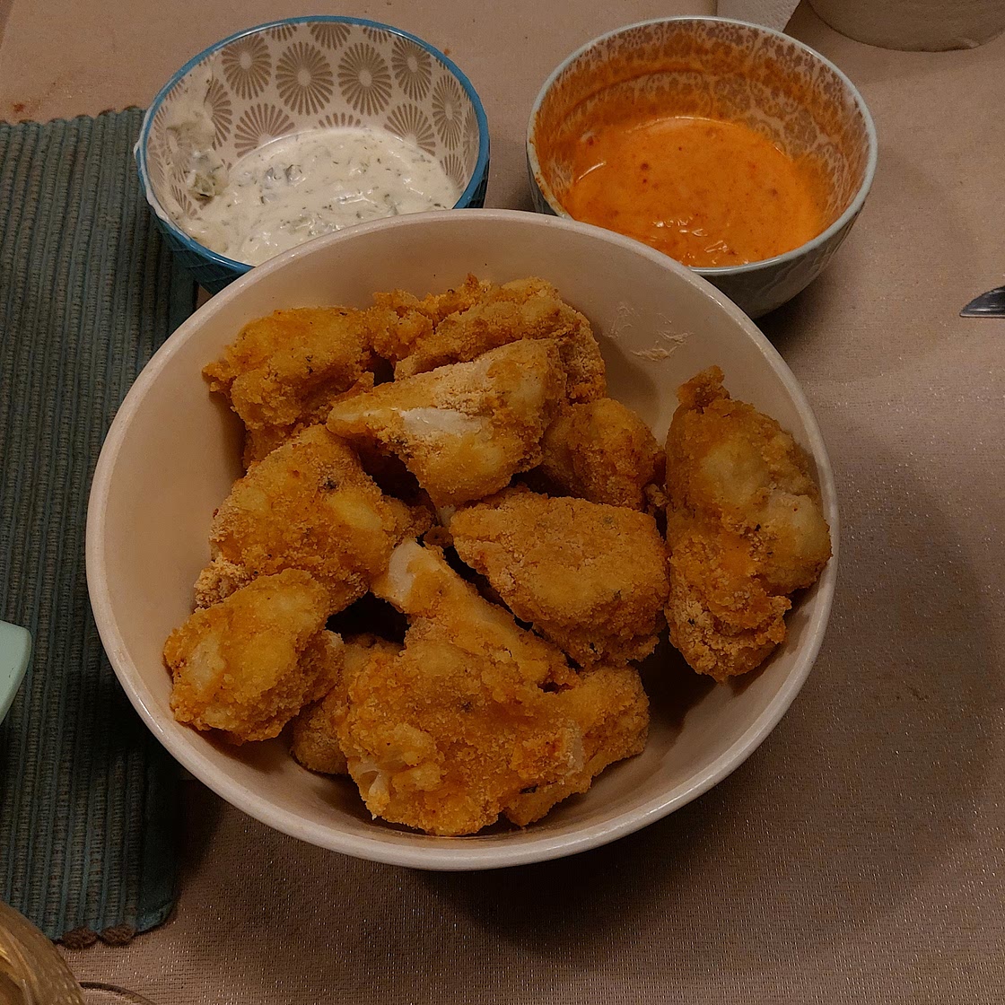 Nuggets de chou fleurs