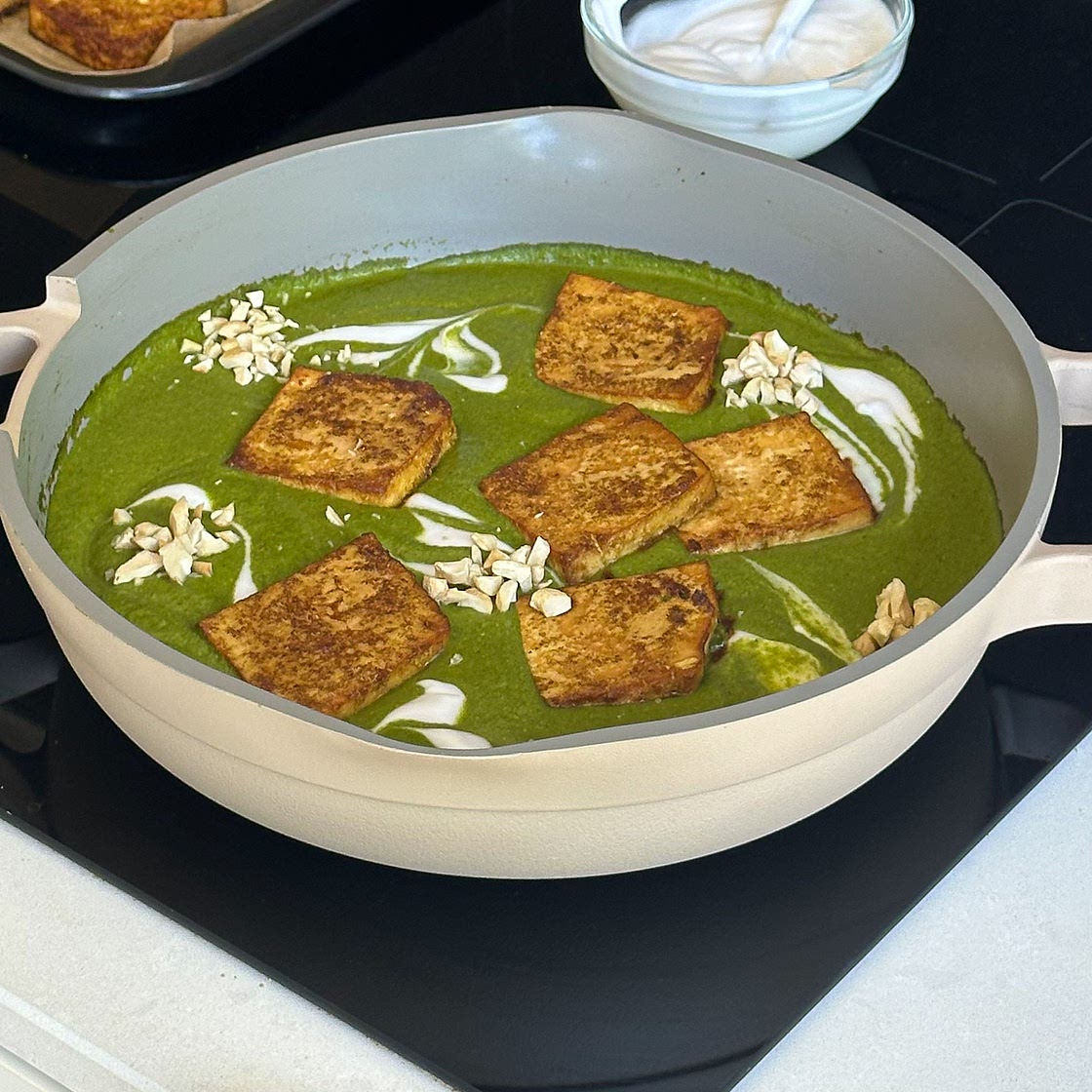 Vegan Palak Paneer