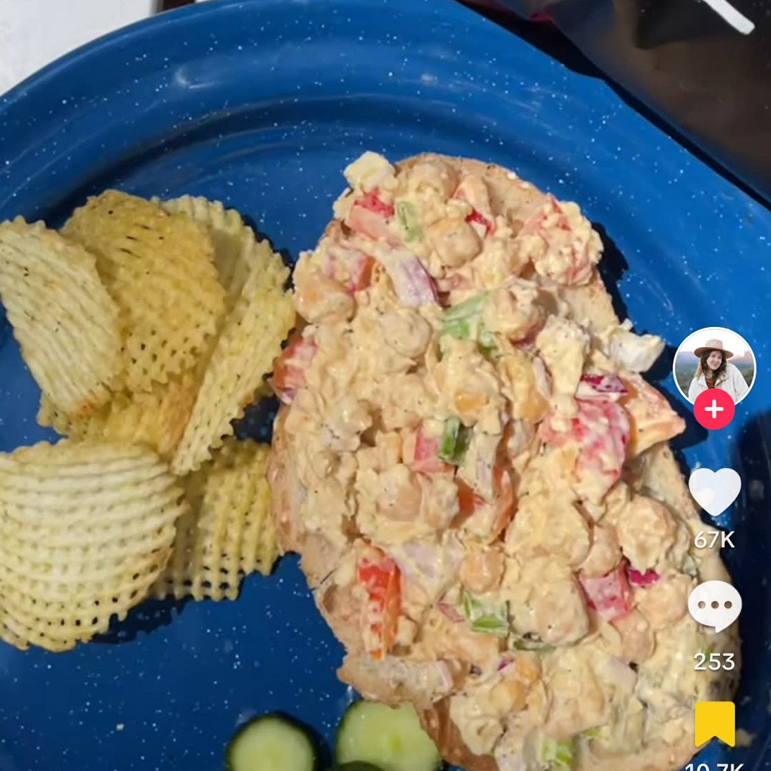 Chickpeas Sandwich
