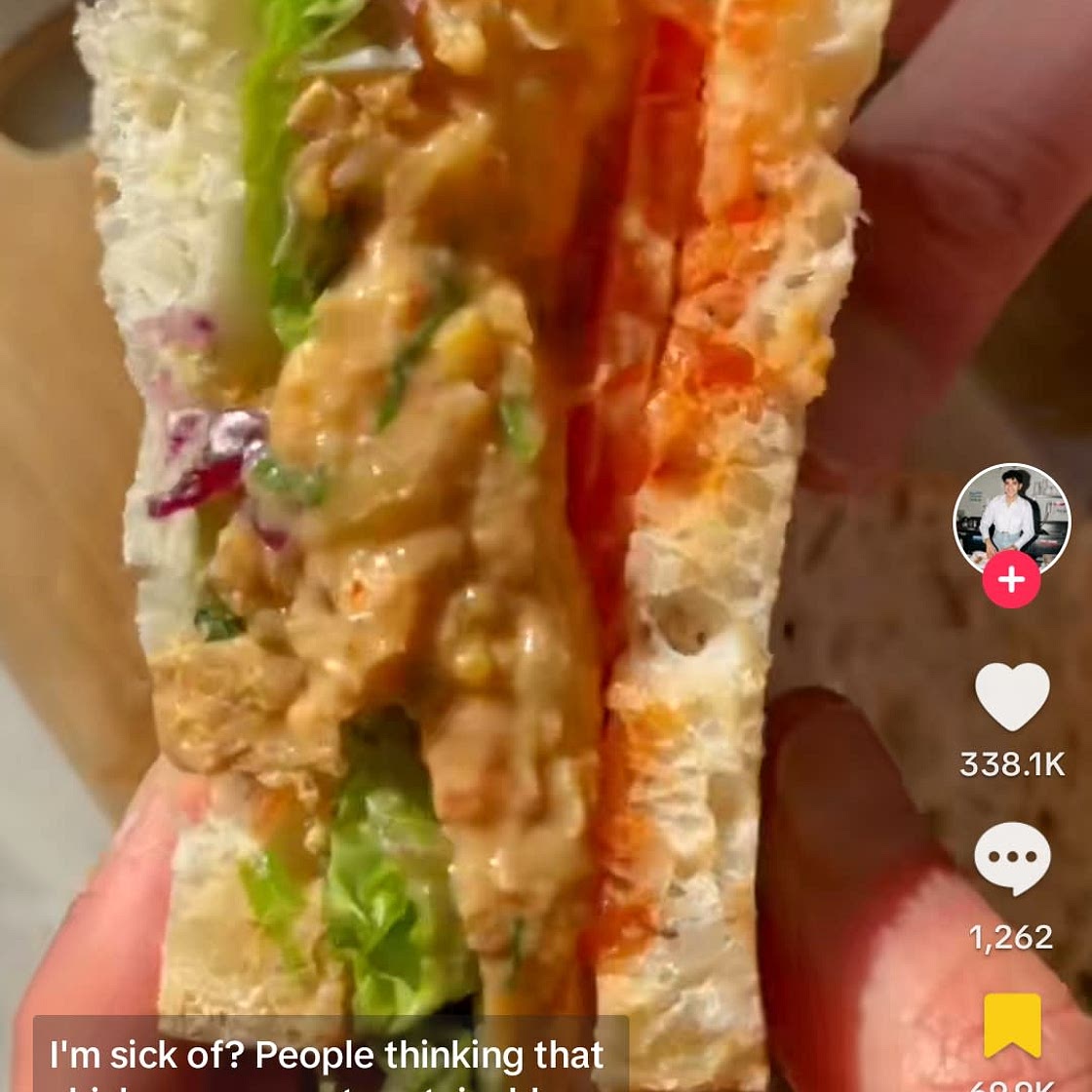 Chickpea Sandwich