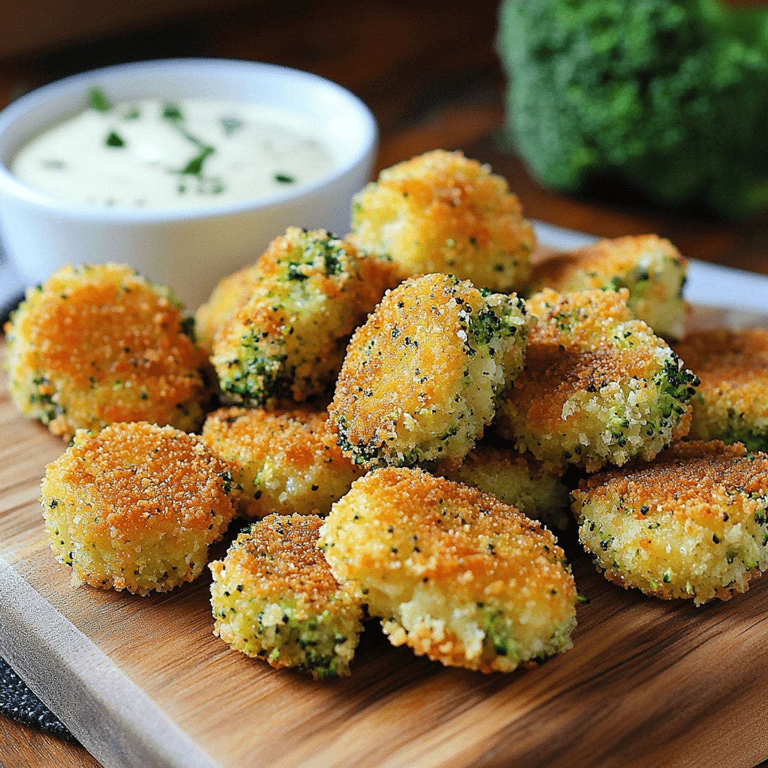 Knusprige Brokkoli-Käse-Nuggets: Ein Gesunder Snack für die Ganz