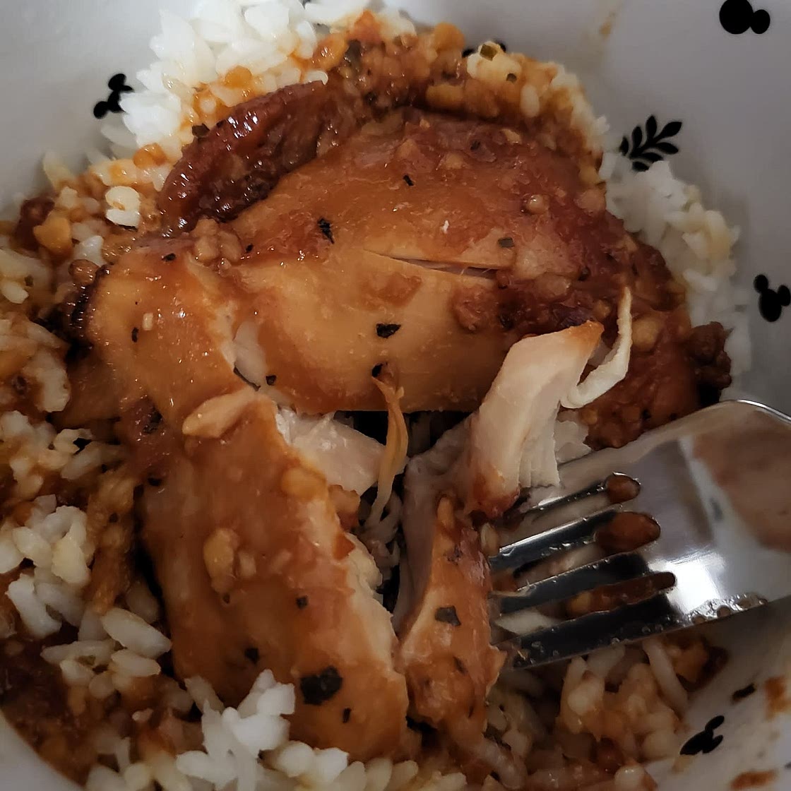 Honey-Garlic Slow Cooker Chicken Thighs