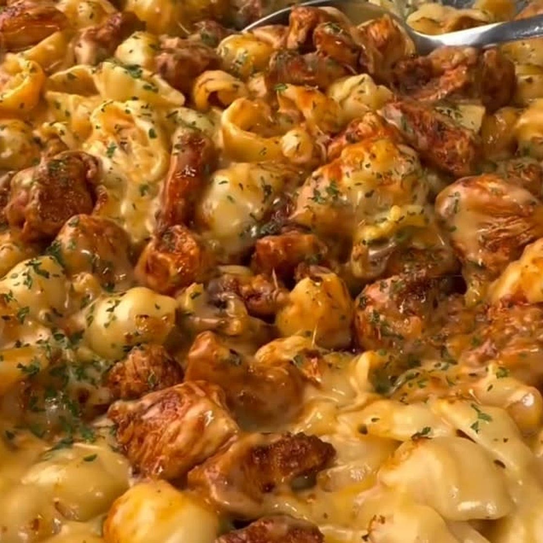 Fajita Chicken Mac and Cheese