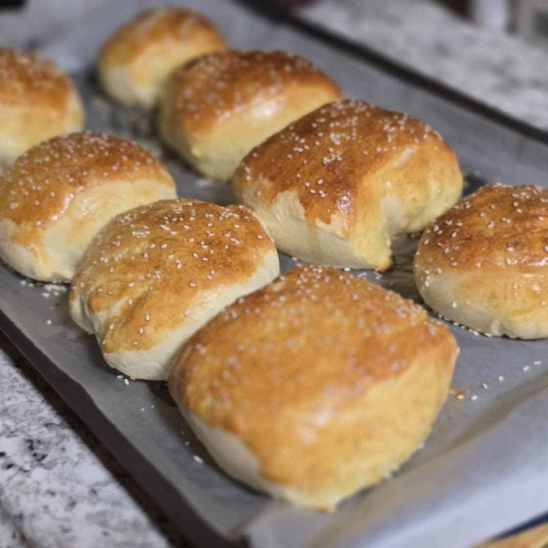 Homemade Hamburger Buns