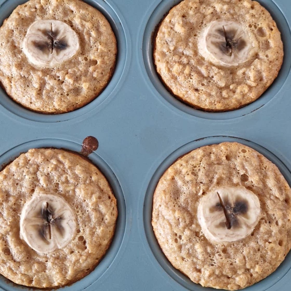 Peanut Butter Banana Baked Oats